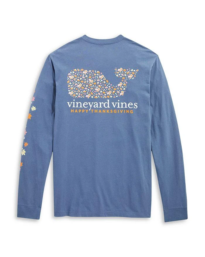 商品Vineyard Vines|Thanksgiving Whale Long Sleeve Pocket Tee,价格¥222,第1张图片