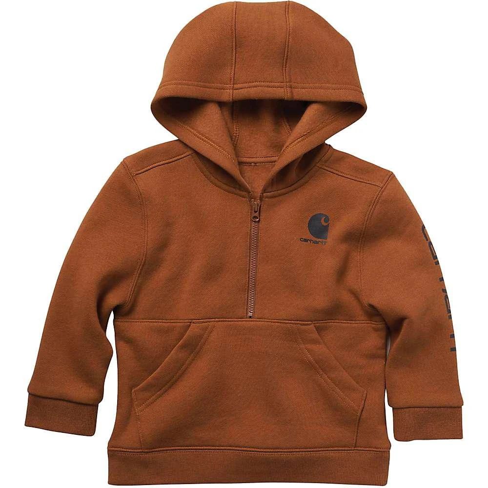 商品Carhartt|Carhartt Infant Boys' Half-Zip LS Sweatshirt,价格¥183,第4张图片详细描述