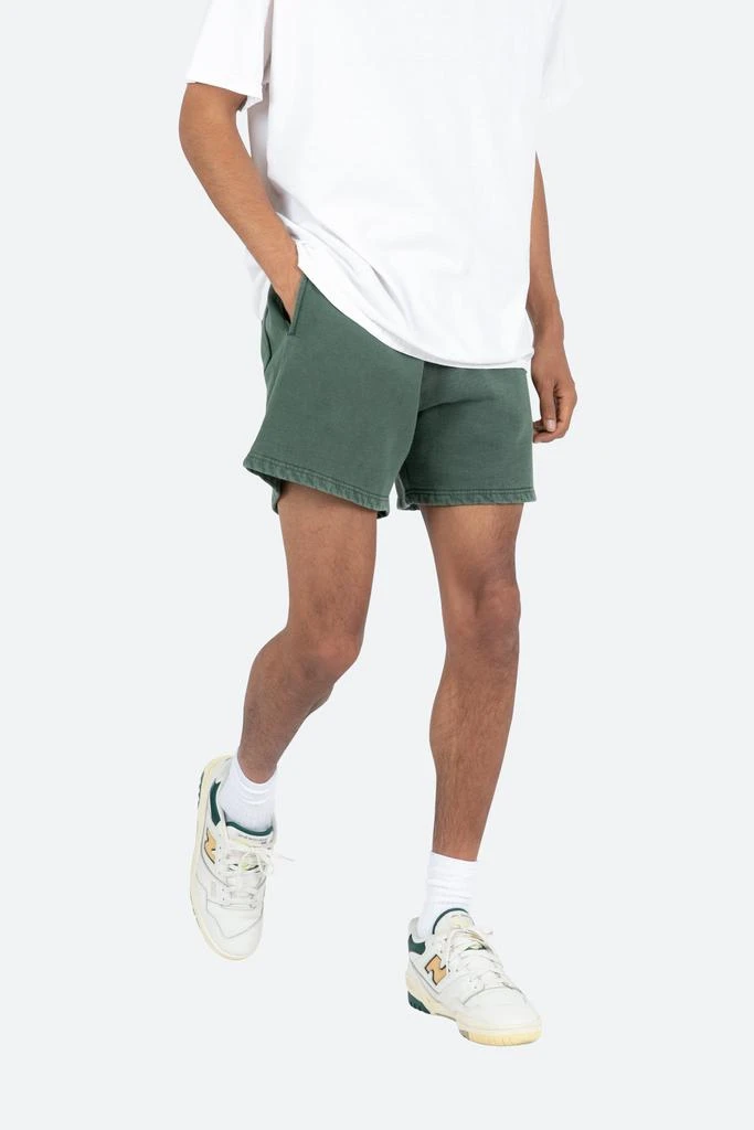 商品MNML|Vintage Washed Sweatshorts - Green,价格¥287,第2张图片详细描述