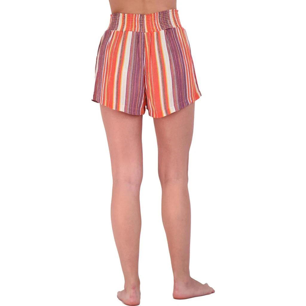 商品PJ Salvage|P.J. Salvage Metal Slow Jams Women's Metallic Striped Gauze Loungewear Shorts,价格¥54,第2张图片详细描述