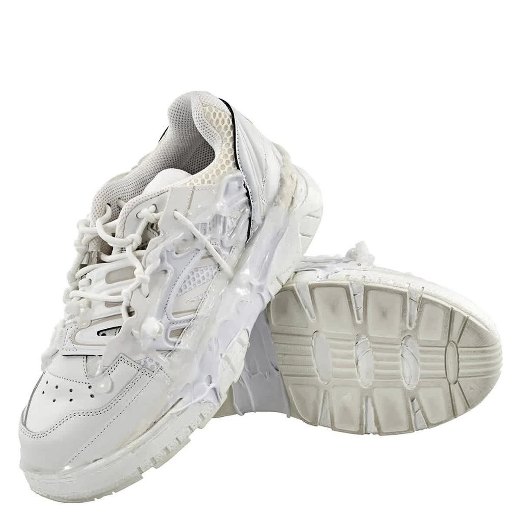 商品MAISON MARGIELA|Maison Margiela Fusion Men's White Low Top Sneakers,价格¥3829,第2张图片详细描述