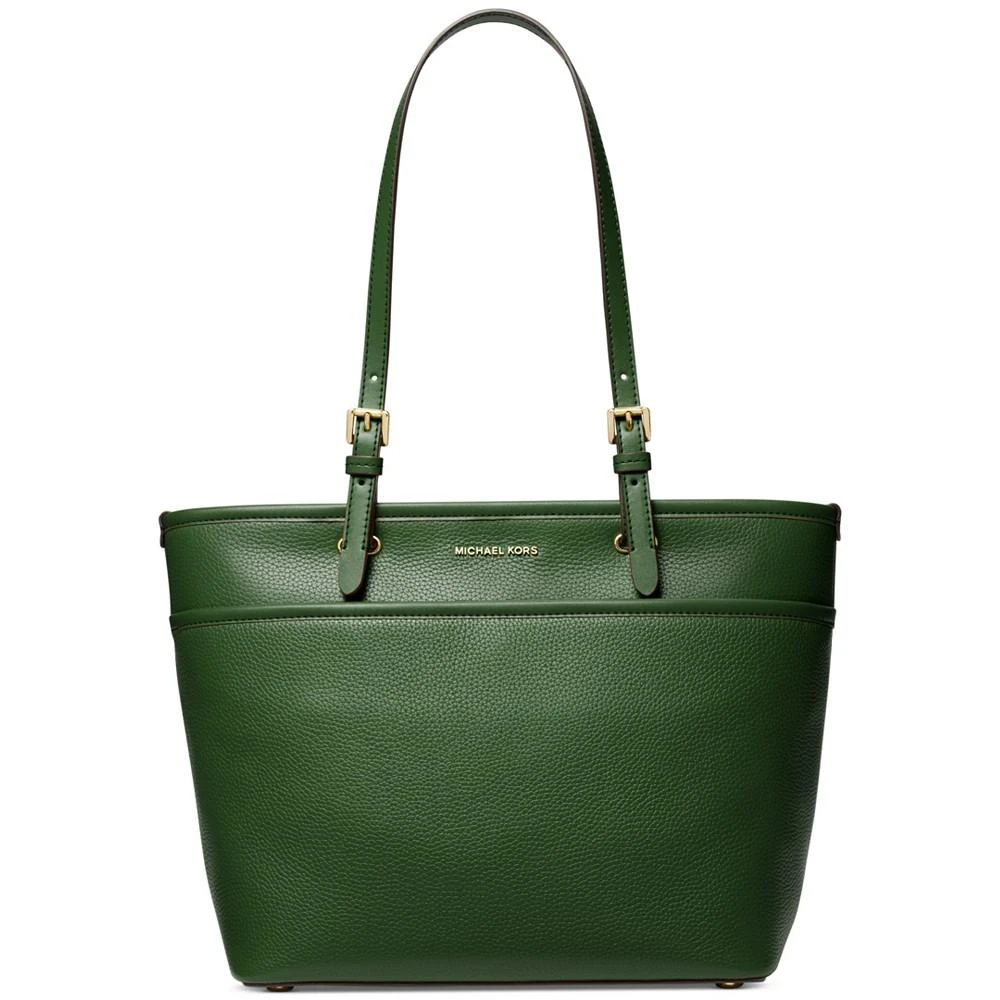 商品Michael Kors|Medium Leather Top Zip Pocket Tote,价格¥1023,第1张图片