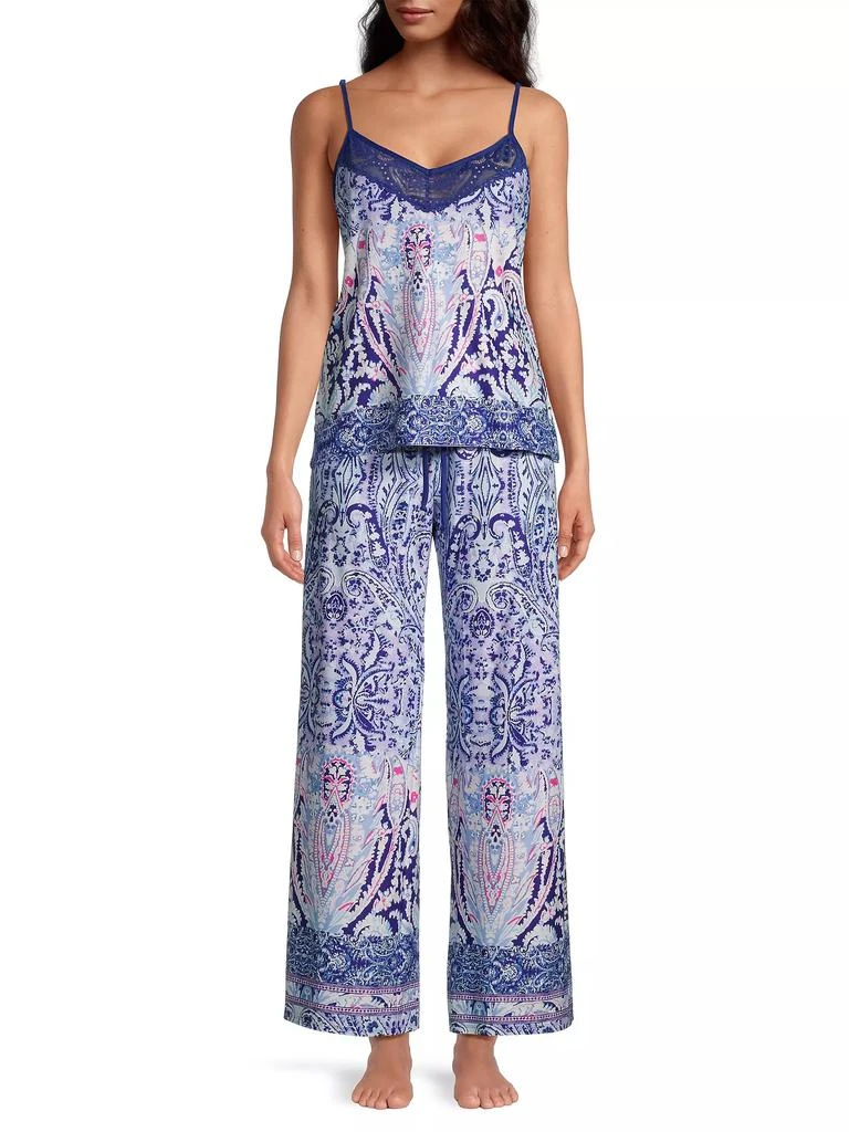 商品In Bloom|Nora Paisley Cami Pajamas,价格¥510,第3张图片详细描述