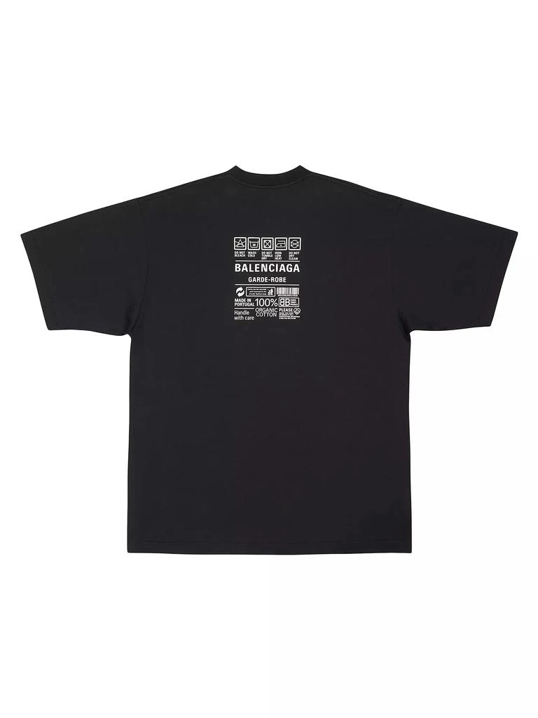 Care Label T-Shirt Medium Fit 商品