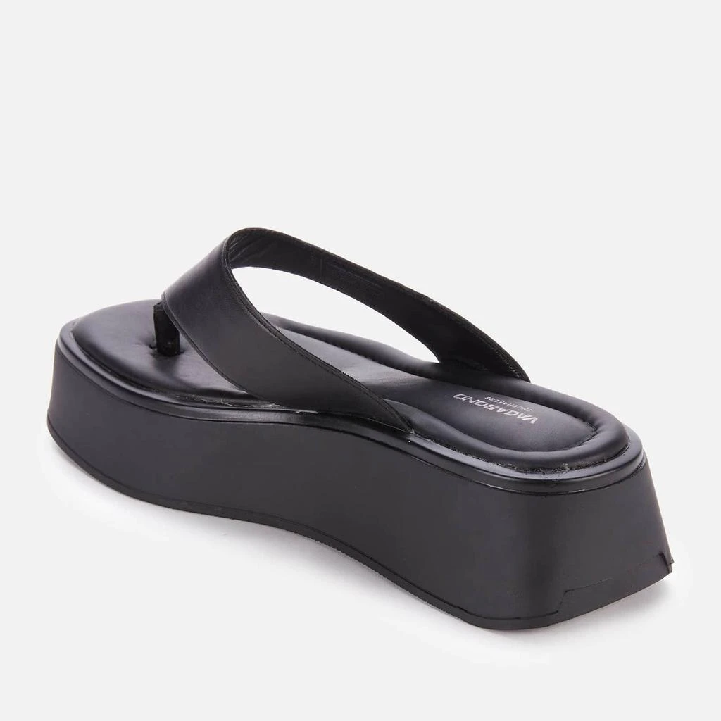 商品Vagabond|Vagabond Women's Courtney Leather Toe Post Sandals - Black/Black,价格¥479,第2张图片详细描述