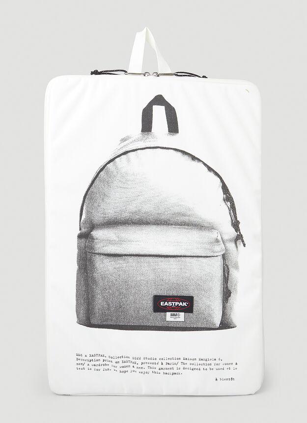x Eastpak Poster Backpack in White商品第1张图片规格展示