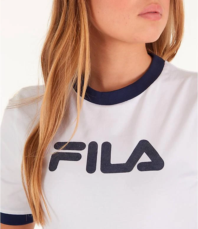 商品Fila|Women's Fila Tionne Cropped T-Shirt,价格¥112,第1张图片