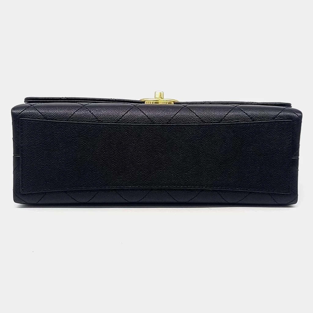 商品[二手商品] Chanel|Chanel Black Leather Chain Shoulder Bag,价格¥34313,第4张图片详细描述