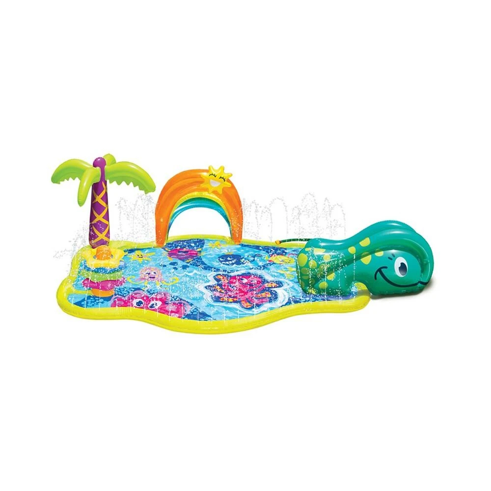 商品Banzai|Splish Splash Water Park with 3 in 1 Splash Pad, Slide Sprinkler,价格¥337,第1张图片