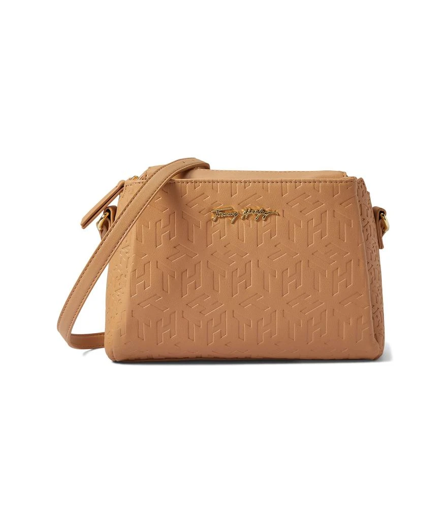 商品Tommy Hilfiger|Simone Crossbody Embossed PVC,价格¥626,第1张图片