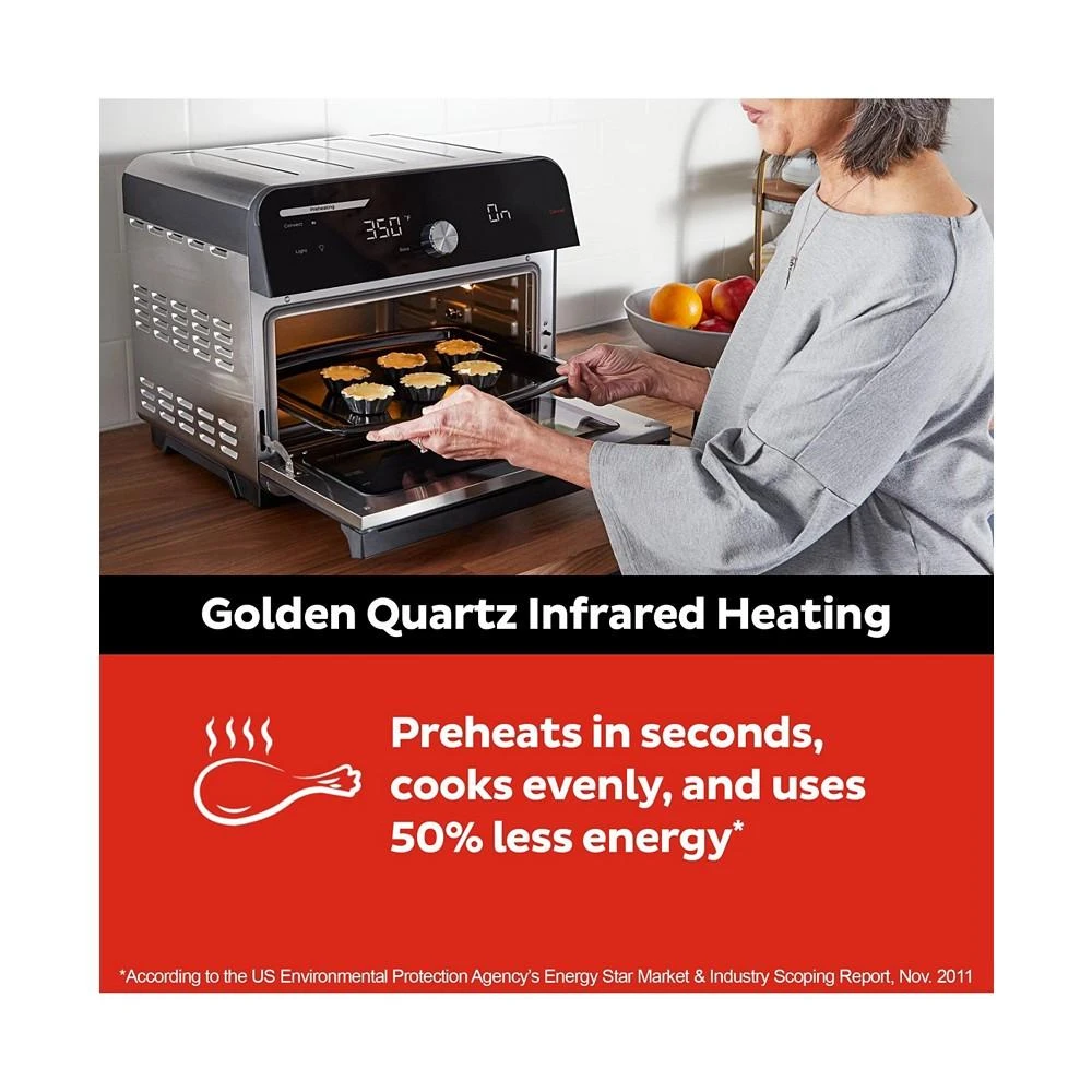 商品Instant pot|Omni Plus 20 Qt. Stainless Steel Air Fryer Toaster Oven Combo, 10-in-1,价格¥1116,第4张图片详细描述