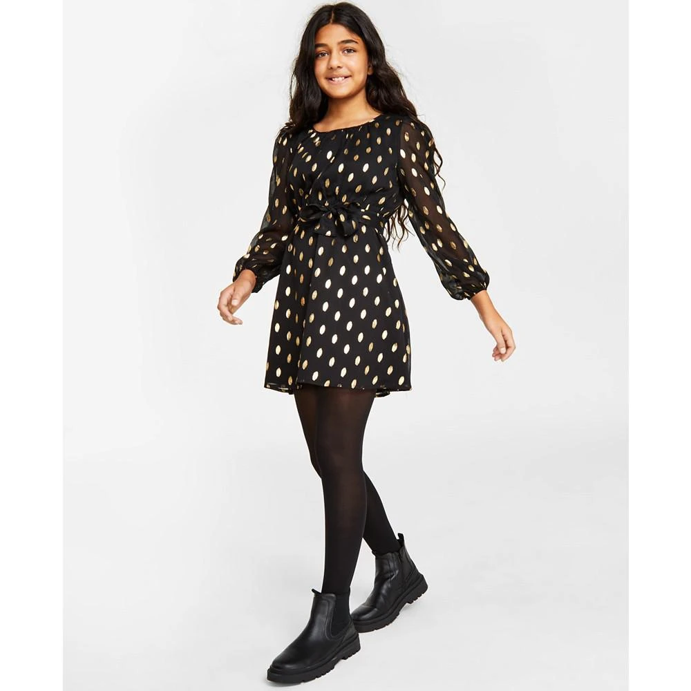 商品INC International|Mommy and Me Big Girls Printed Long-Sleeve Dress, Created for Macy's,价格¥134,第1张图片