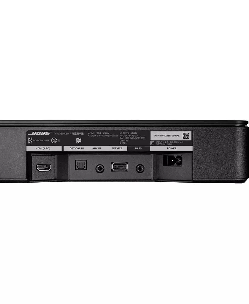 商品Bose|TV Speaker with Bluetooth and HDMI-ARC (Black),价格¥1781,第5张图片详细描述