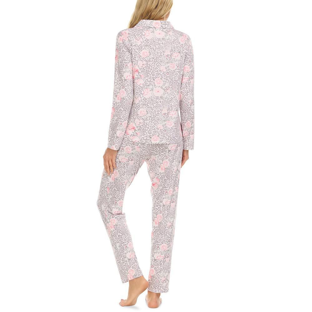 商品Flora Nikrooz|Tammy Notch Collar Top & Pants Pajama Set,价格¥515,第4张图片详细描述