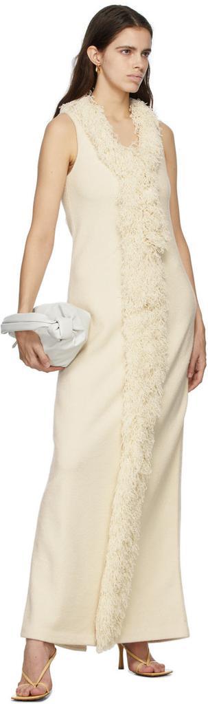 商品Bottega Veneta|灰白色流苏连衣裙,价格¥28398,第6张图片详细描述