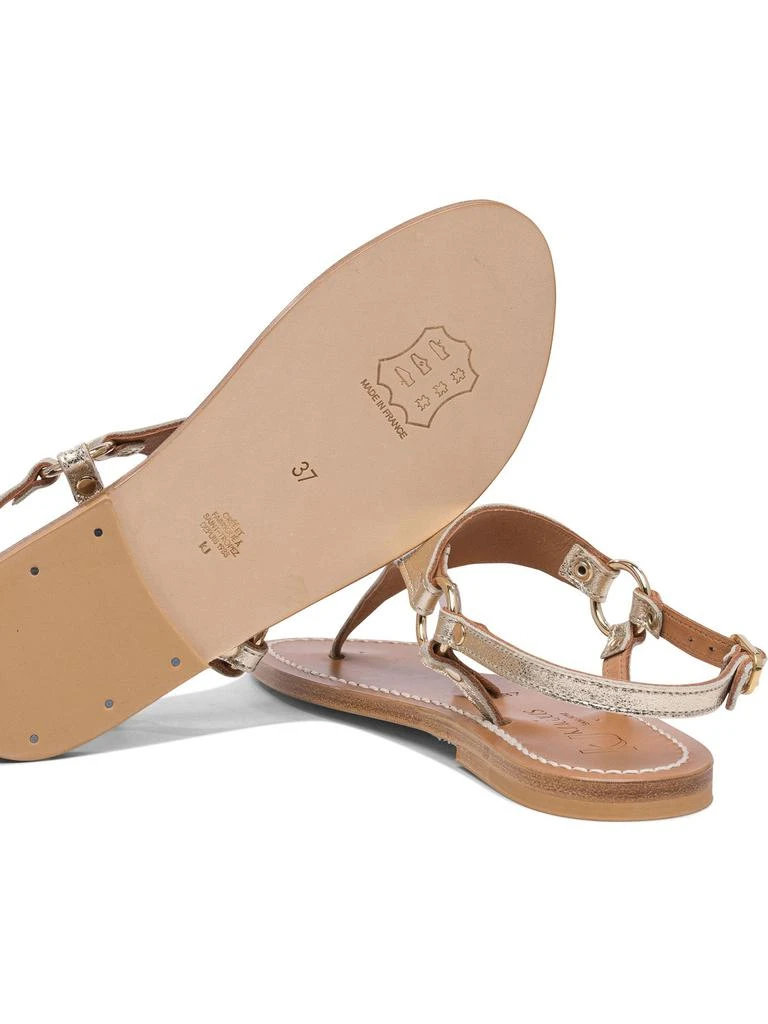 商品K.Jacques|Sandals Gold,价格¥1299,第5张图片详细描述