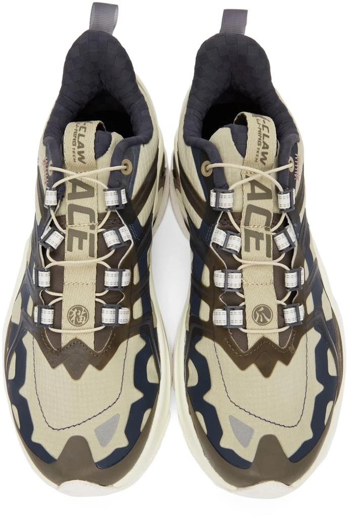 商品Li-Ning|Beige X-Claw Ace Sneakers,价格¥590,第5张图片详细描述