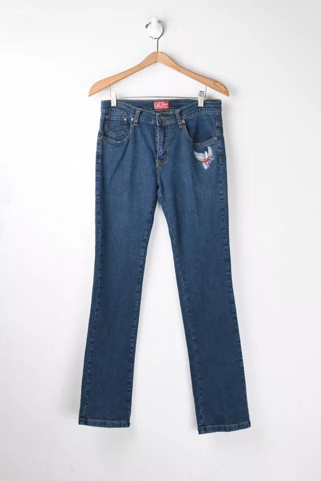 商品Urban Outfitters|Vintage Y2k Paco Dark-Wash Jeans,价格¥593,第3张图片详细描述