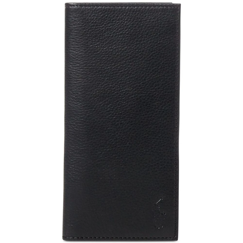 商品Ralph Lauren|Men's Wallet, Narrow Pebbled Wallet,价格¥432,第1张图片