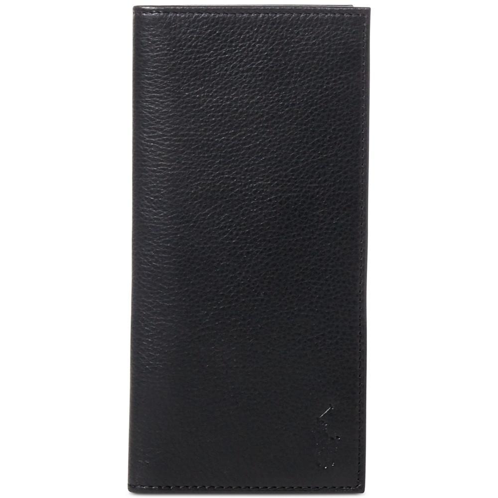 商品Ralph Lauren|Men's Wallet, Narrow Pebbled Wallet,价格¥691,第1张图片