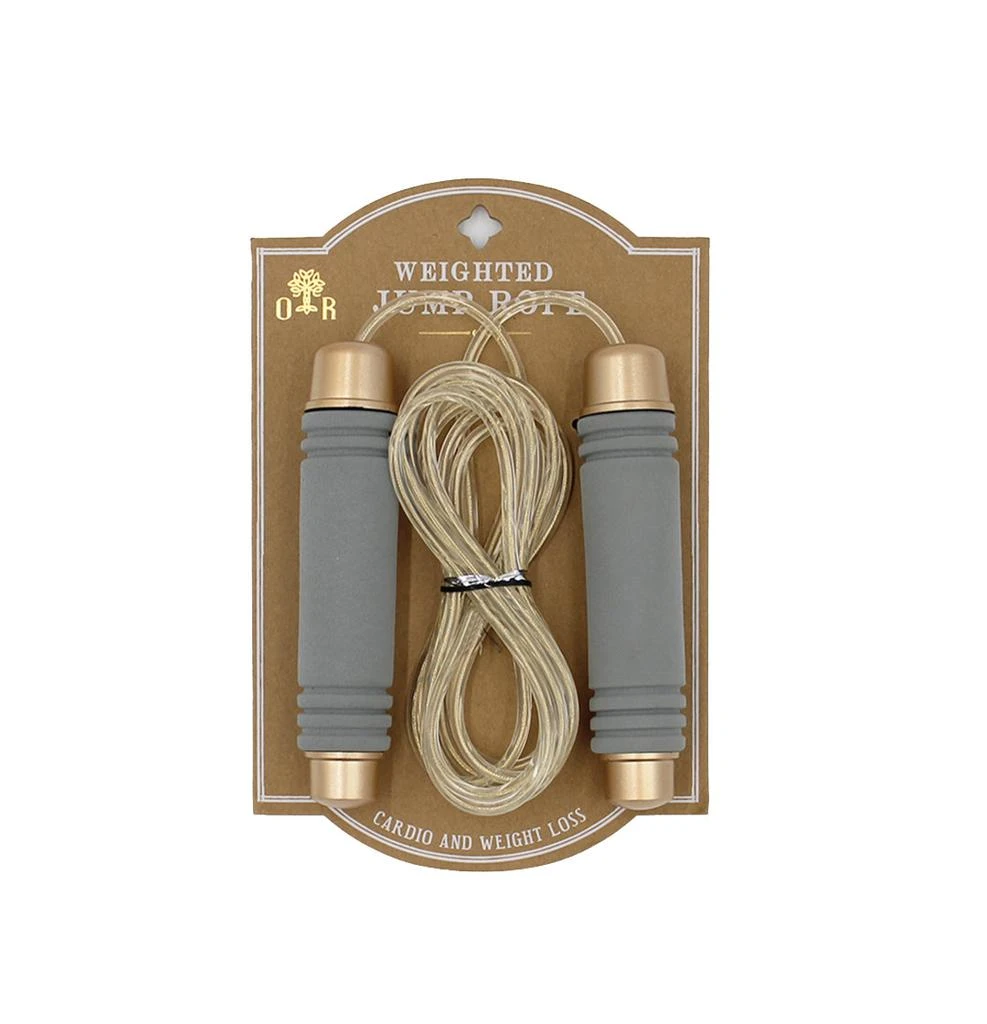 商品Oak and Reed|Gold Metallic Weighted Jump Rope,价格¥189,第2张图片详细描述