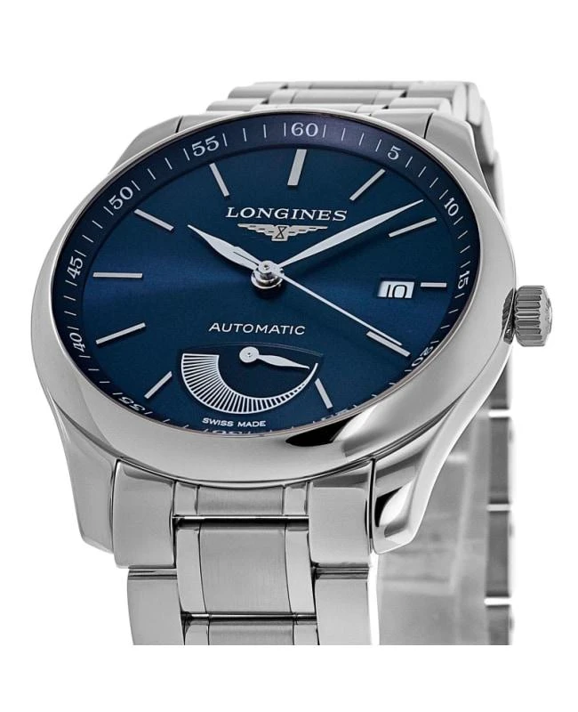 商品Longines|Longines Master Collection Power Reserve 40mm Automatic Blue Dial Steel Men's Watch L2.908.4.92.6,价格¥10383,第2张图片详细描述
