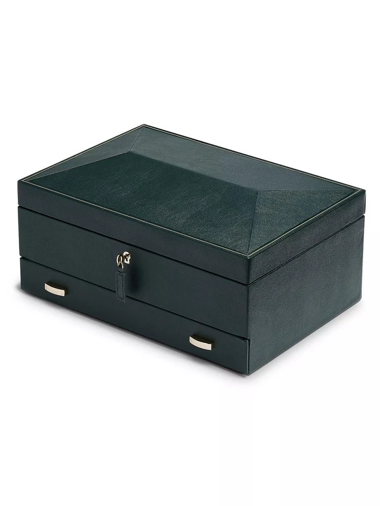 商品Wolf|British Racing Green 10-Piece With Drawer Watch Box,价格¥4421,第2张图片详细描述