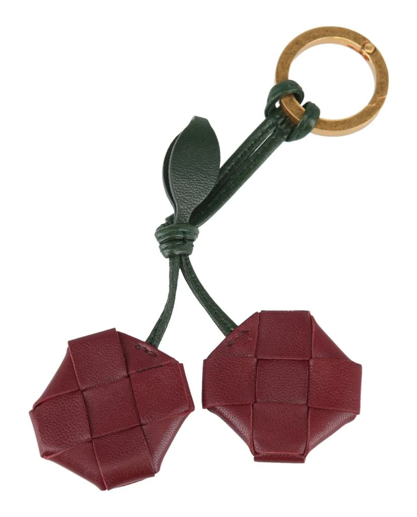 商品Bottega Veneta|Cherry Leather Key Ring,价格¥1346,第1张图片