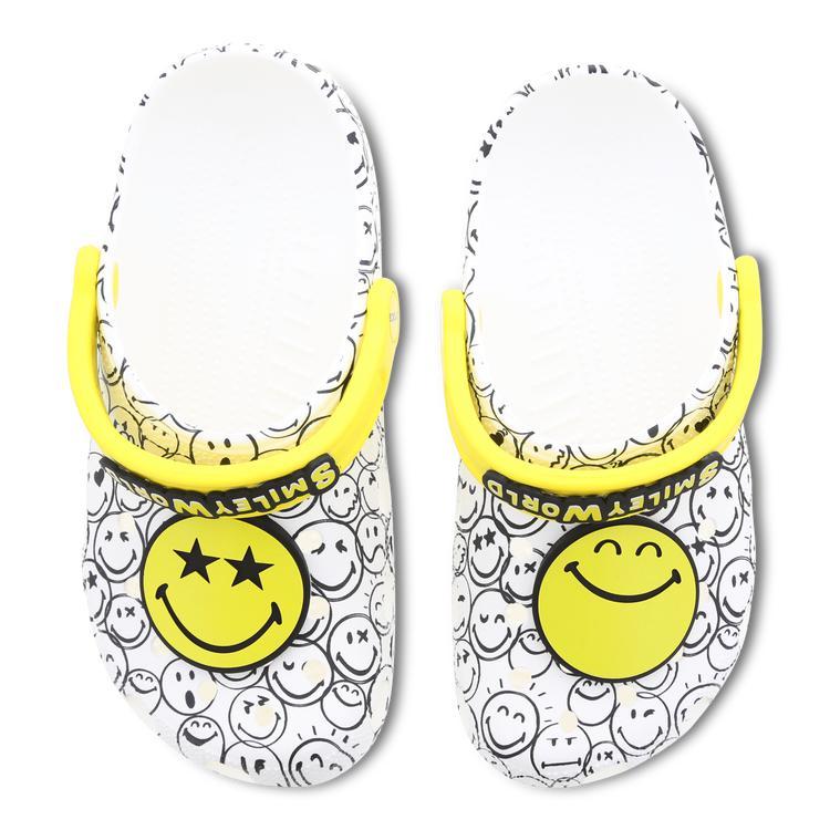 商品Crocs|Crocs Clog Smiley - Grade School Shoes,价格¥297,第7张图片详细描述
