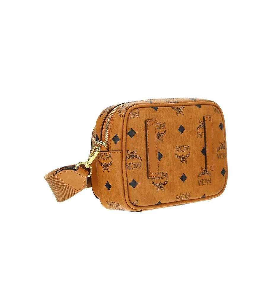 商品MCM|MCM Visetos Logo Plaque Crossbody Bag,价格¥3555,第2张图片详细描述