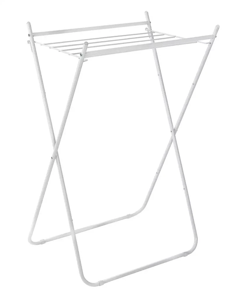 商品Honey Can Do|White Metal Collapsible Clothes Drying Rack,价格¥448,第2张图片详细描述