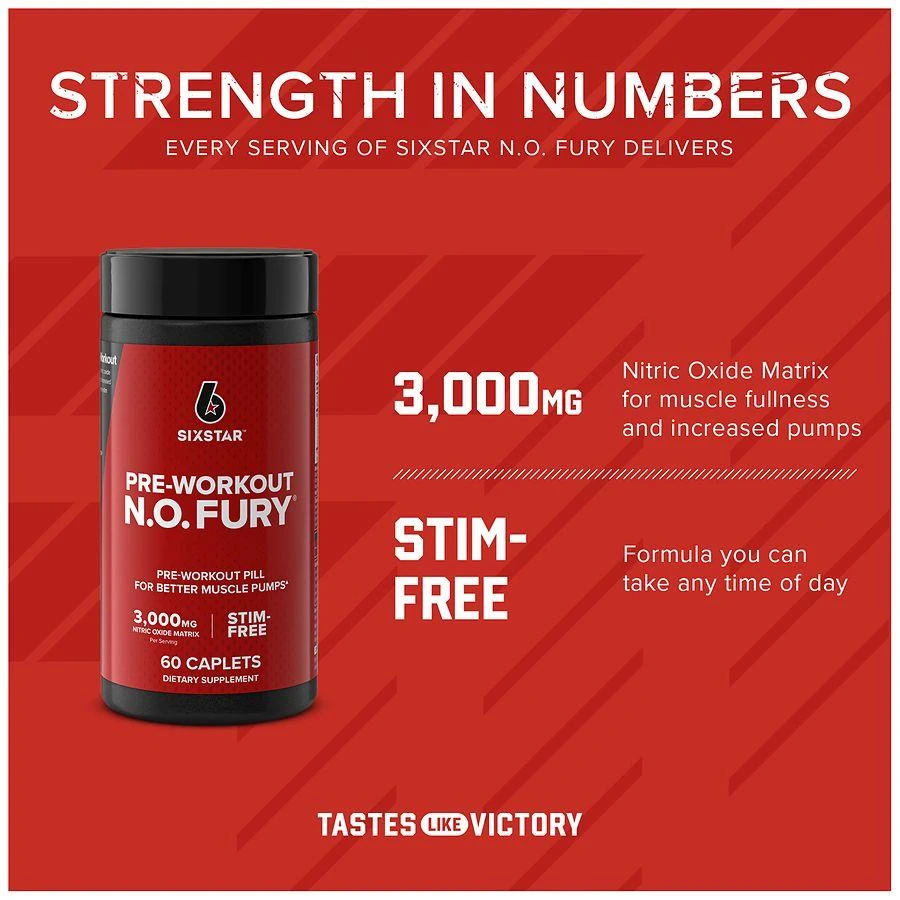 N.O. Fury Pre Workout 商品