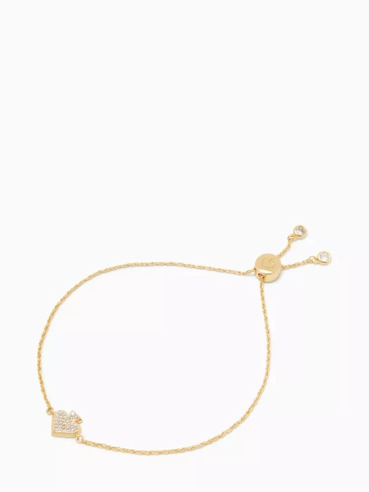 商品Kate Spade|Everyday Spade Pave Slider Bracelet,价格¥220,第1张图片