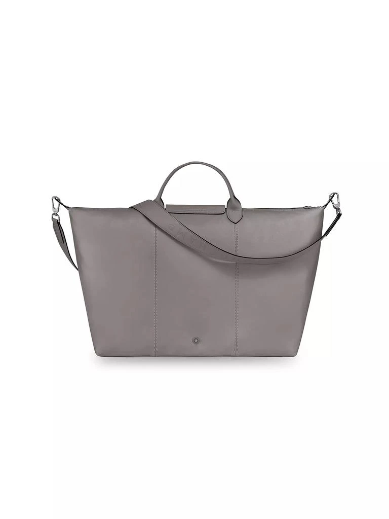 商品Longchamp|Large Le Pliage Cuir 18" Travel Bag,价格¥3159,第3张图片详细描述