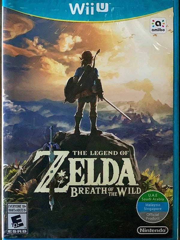 商品Nintendo|Legend Of Zelda : Breath Of The Wild Wii U (Uae Version),价格¥606,第1张图片