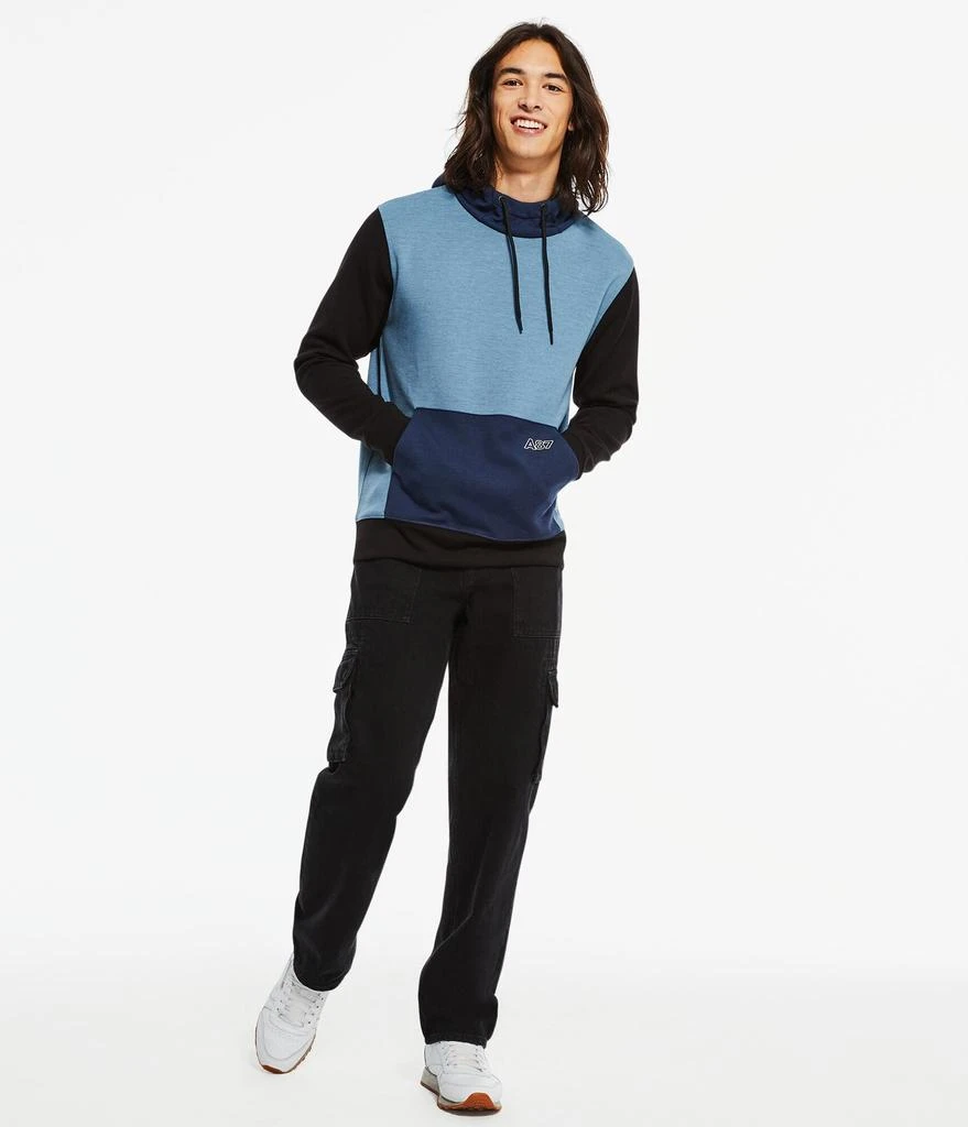 商品Aeropostale|Aeropostale Men's Air Softspun Tech Fleece A87 Logo Pullover Hoodie,价格¥142,第4张图片详细描述