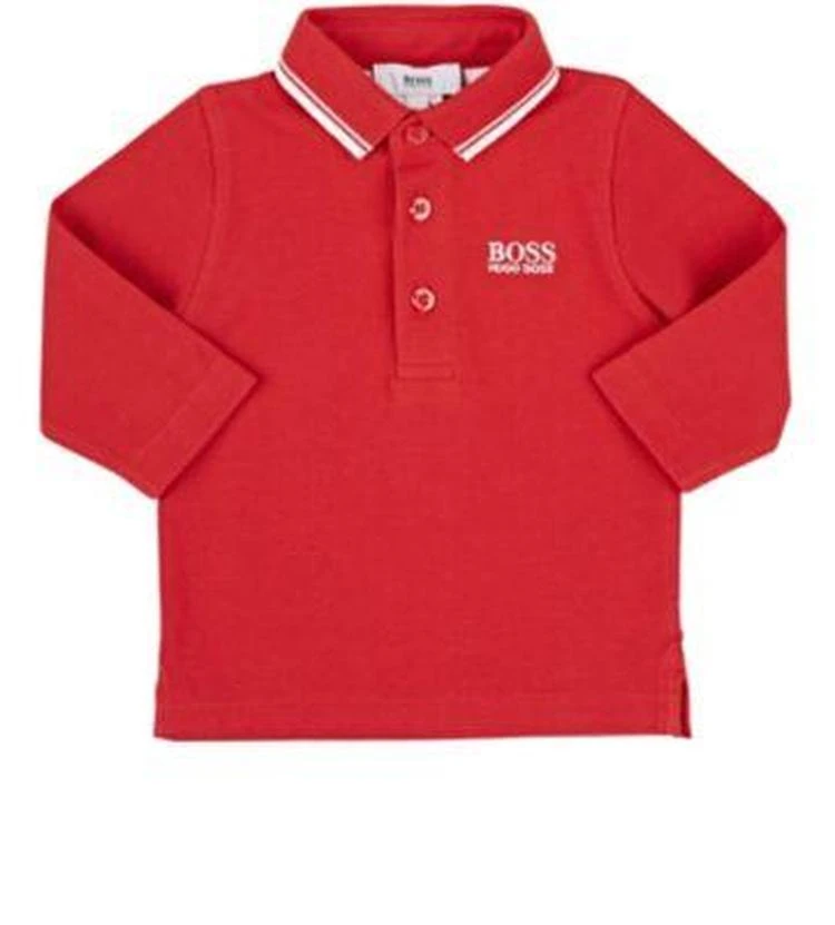 商品Hugo Boss|Logo-Embroidered Cotton Polo Shirt,价格¥368,第1张图片