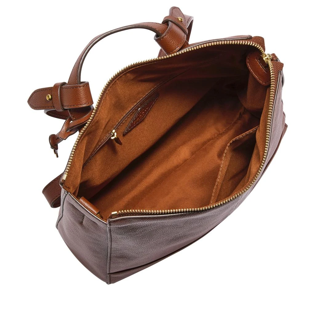 商品Fossil|Fossil Women's Elina Leather Convertible Small Backpack,价格¥566,第2张图片详细描述