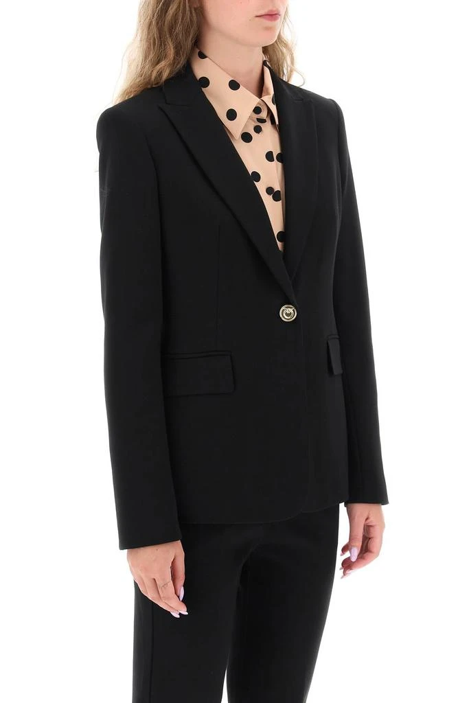 商品PINKO|'Signum' Single Breasted Blazer In Milano Stitch,价格¥1830,第3张图片详细描述