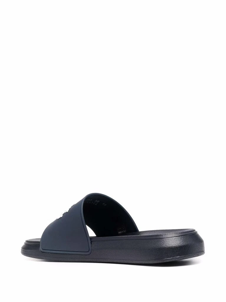 商品Alexander McQueen|ALEXANDER MCQUEEN - Oversized Logo Pool Slides,价格¥1320,第2张图片详细描述