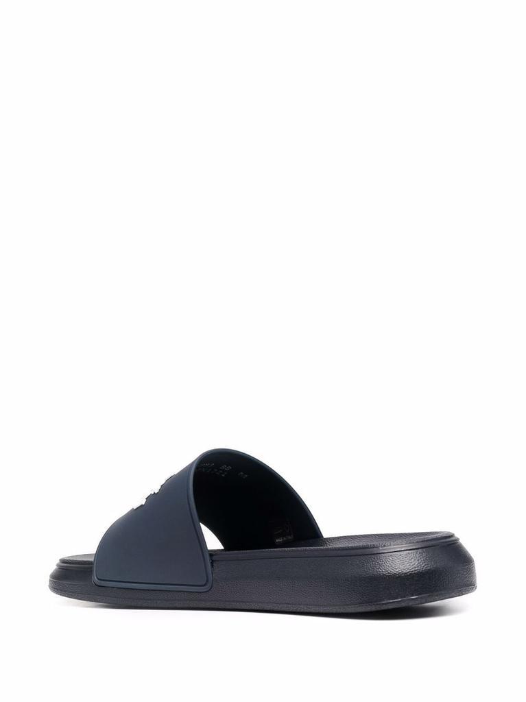 商品Alexander McQueen|ALEXANDER MCQUEEN - Oversized Logo Pool Slides,价格¥1281,第4张图片详细描述