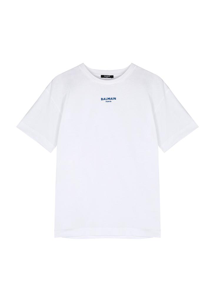 KIDS White logo cotton T-shirt (12-14 years)商品第1张图片规格展示