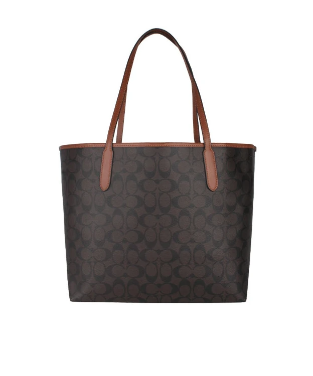 商品【商品预售7天】 Coach|Coach 女士手提包 5696IMW6S 深棕色,价格¥1584,第5张图片详细描述