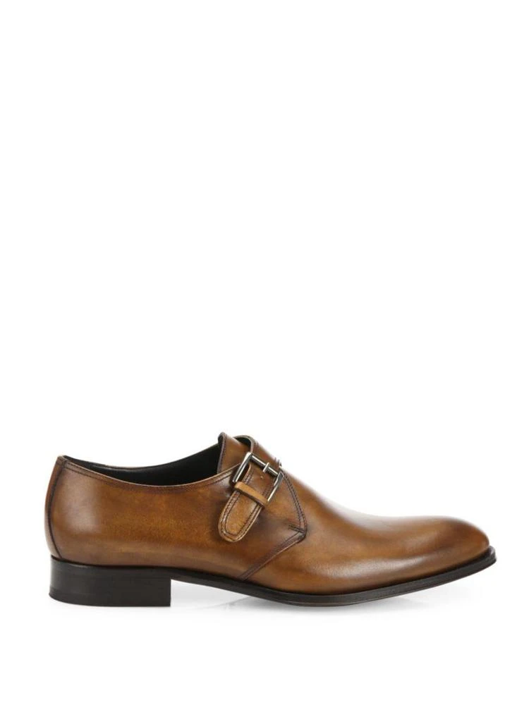 商品To Boot New York|Emmett Leather Monk Strap Shoes,价格¥2961,第5张图片详细描述