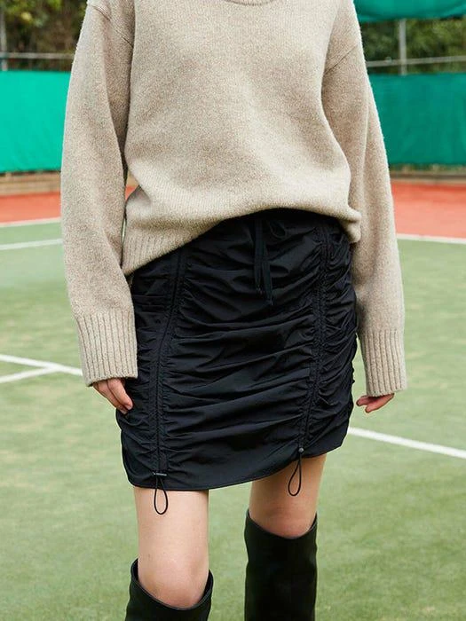 商品OUI MAIS NON|Club Wimbledon Shirred Skirts,价格¥912,第2张图片详细描述