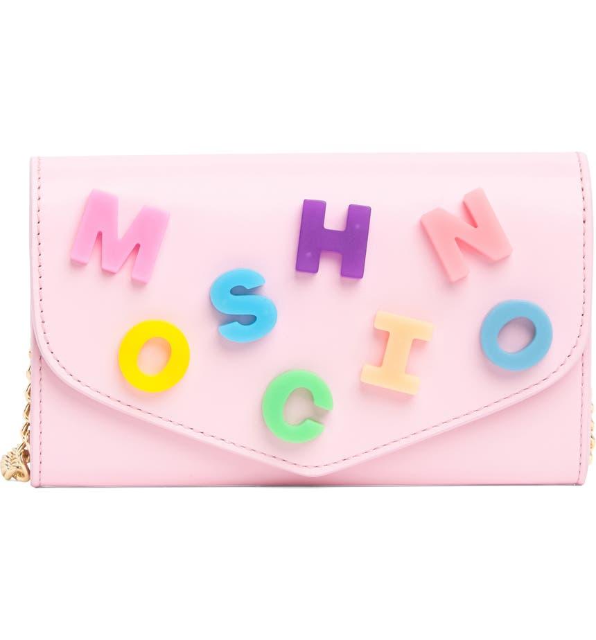Lettered Moschino Crossbody Bag商品第1张图片规格展示