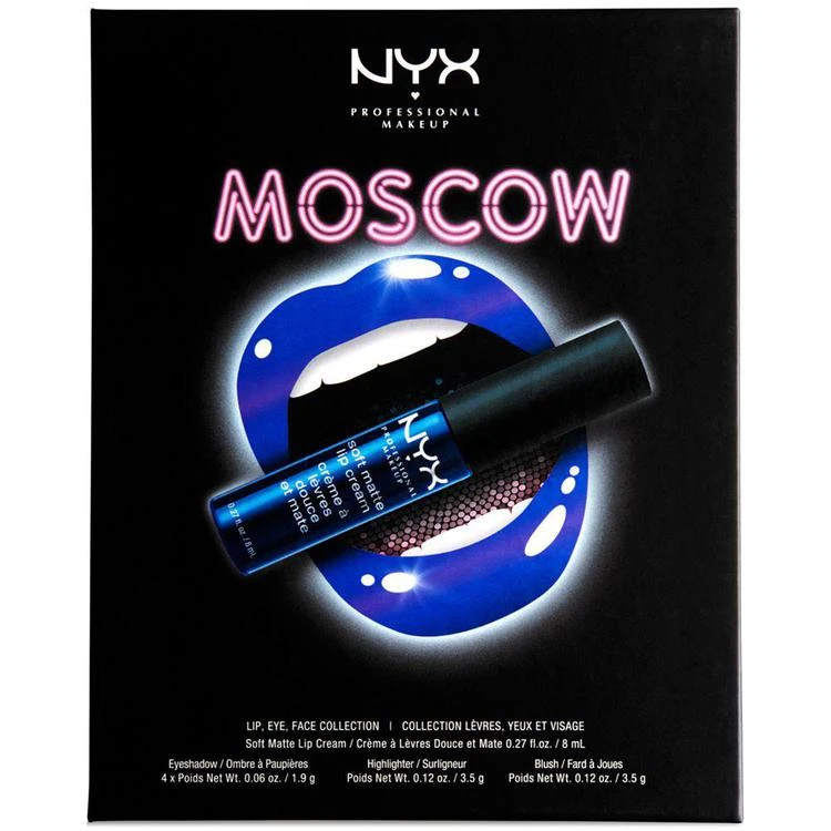 商品NYX Professional Makeup|眼唇面部综合彩盘 - Moscow,价格¥57,第3张图片详细描述