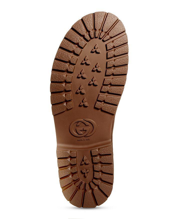 商品Gucci|Men's GG Supreme Horsebit Slippers,价格¥4809,第6张图片详细描述