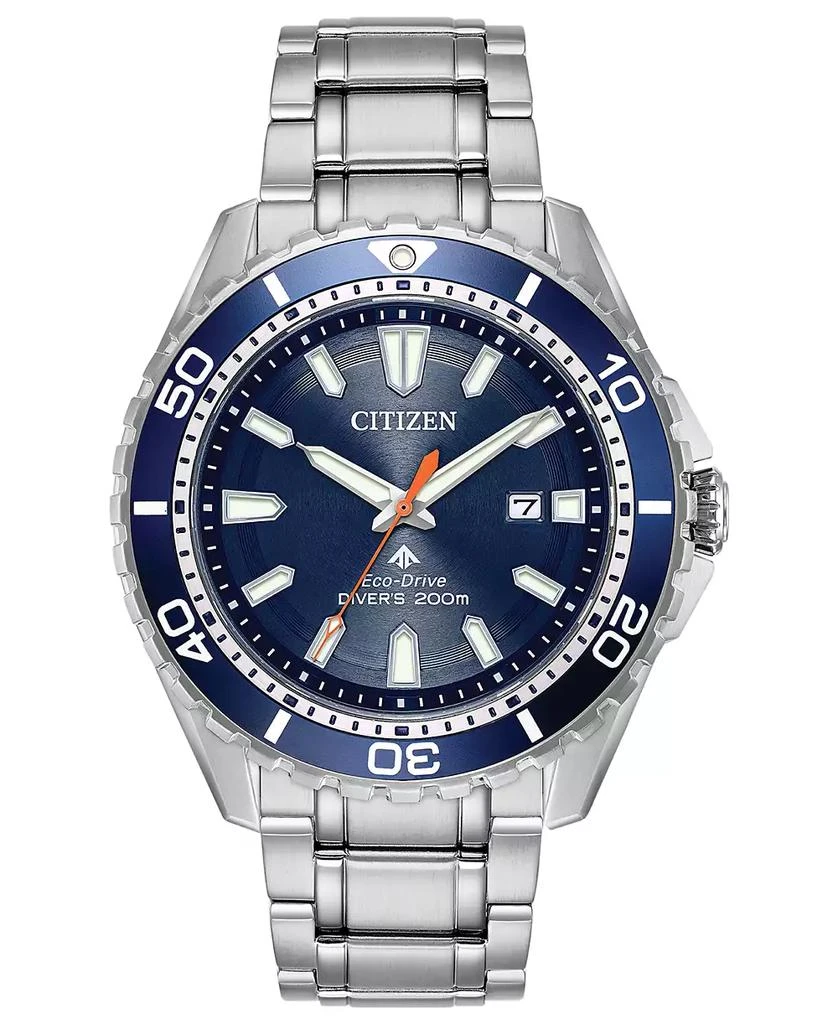 商品Citizen|Eco-Drive Men's Promaster Diver Stainless Steel Bracelet Watch 44mm,价格¥3377,第1张图片