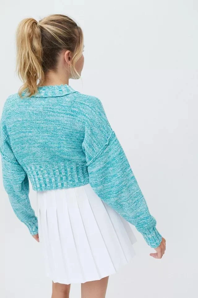 商品BDG|BDG Winnie Cropped Cardigan,价格¥223,第2张图片详细描述